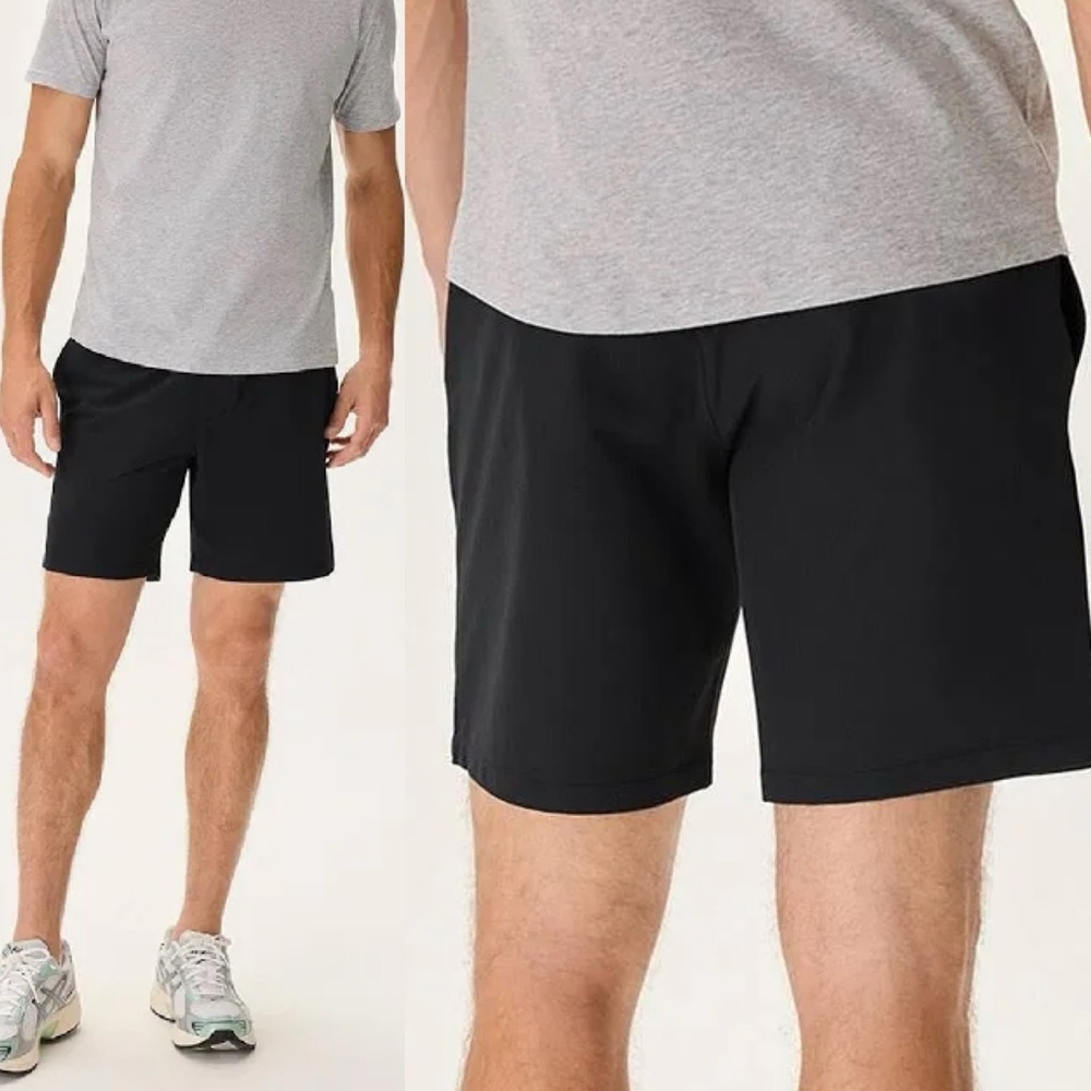 Men's Outdoor Voices Rectrek Black Running Shorts 7”